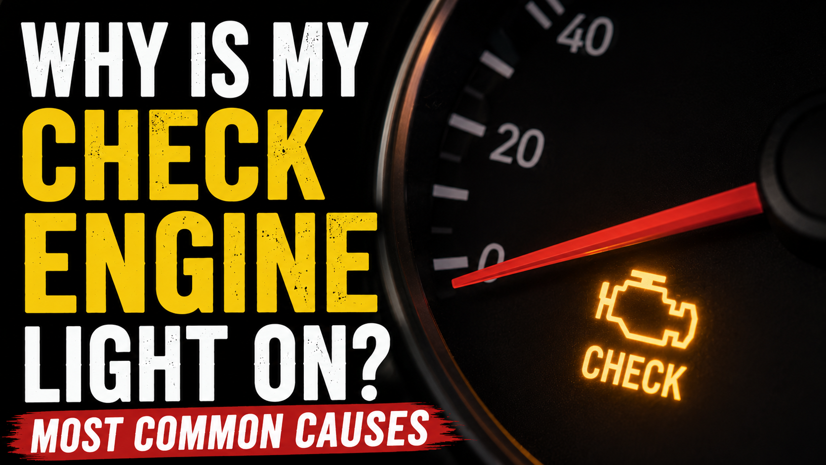 Why Is My Check Engine Light On? Most Common Causes