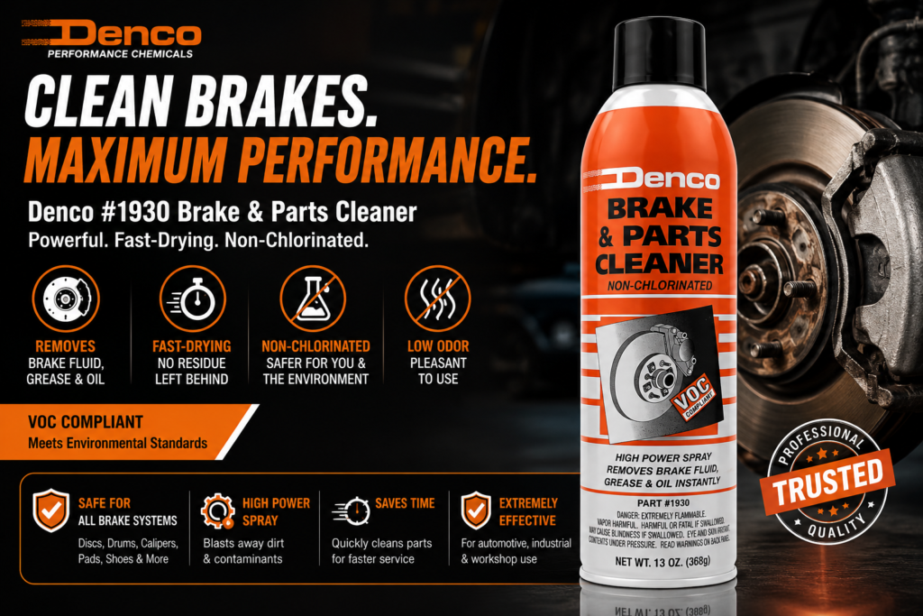 Denco Brake Cleaner Review – When and How to Use It