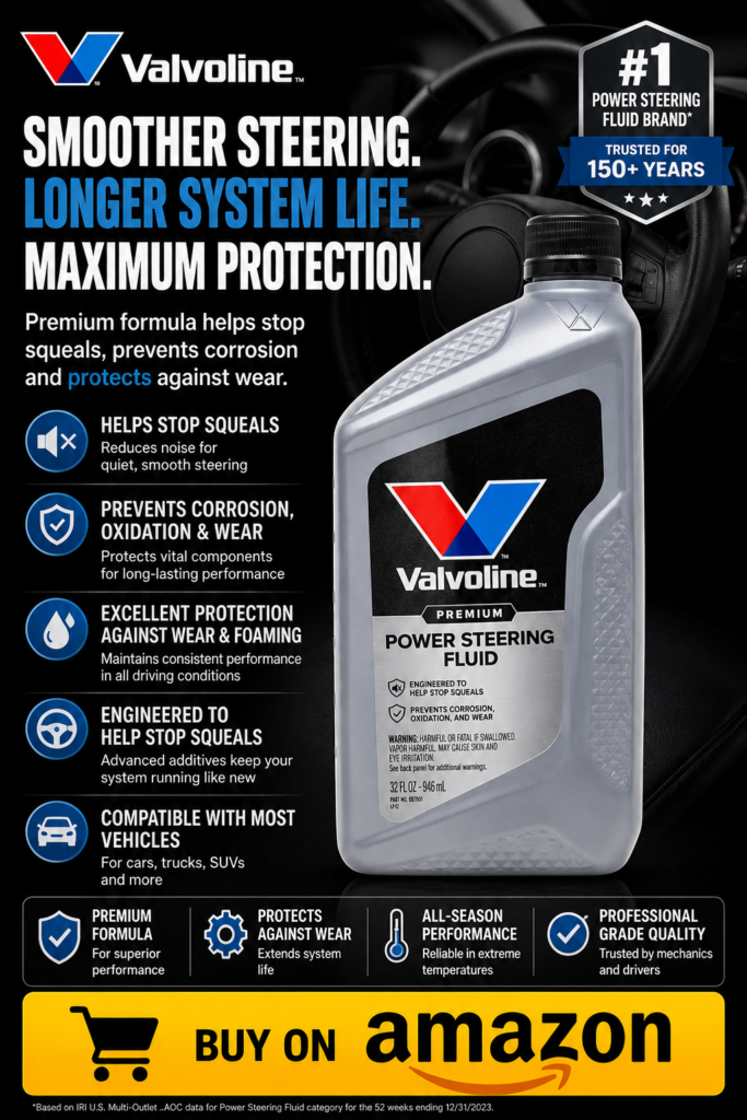 Best power steering fluid on Amazon