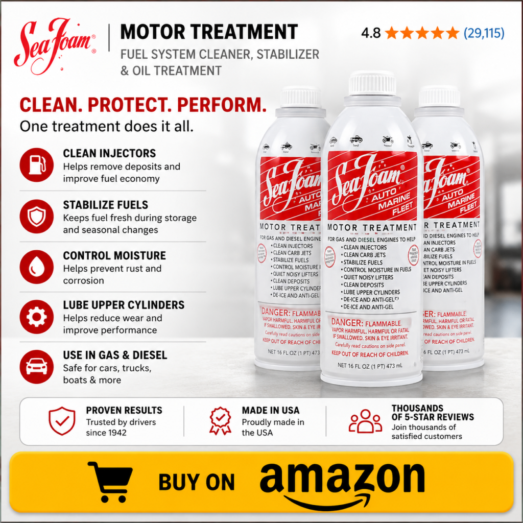 Buy Seafoam for your car on Amazon