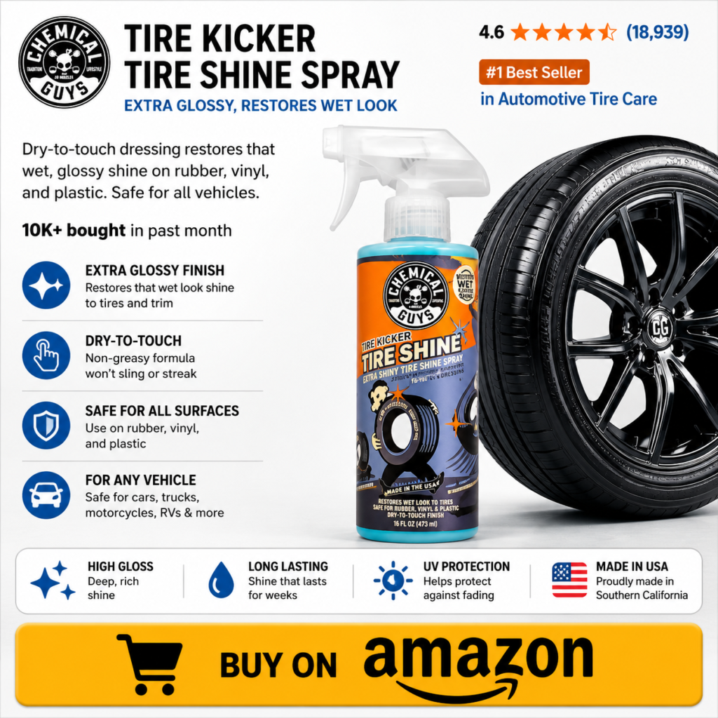 Best car tire shine