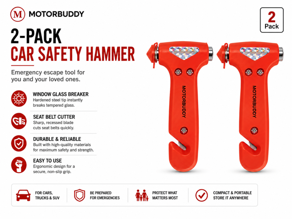 Car Safety Hammer and Seatbelt Cutter – Do You Need One?