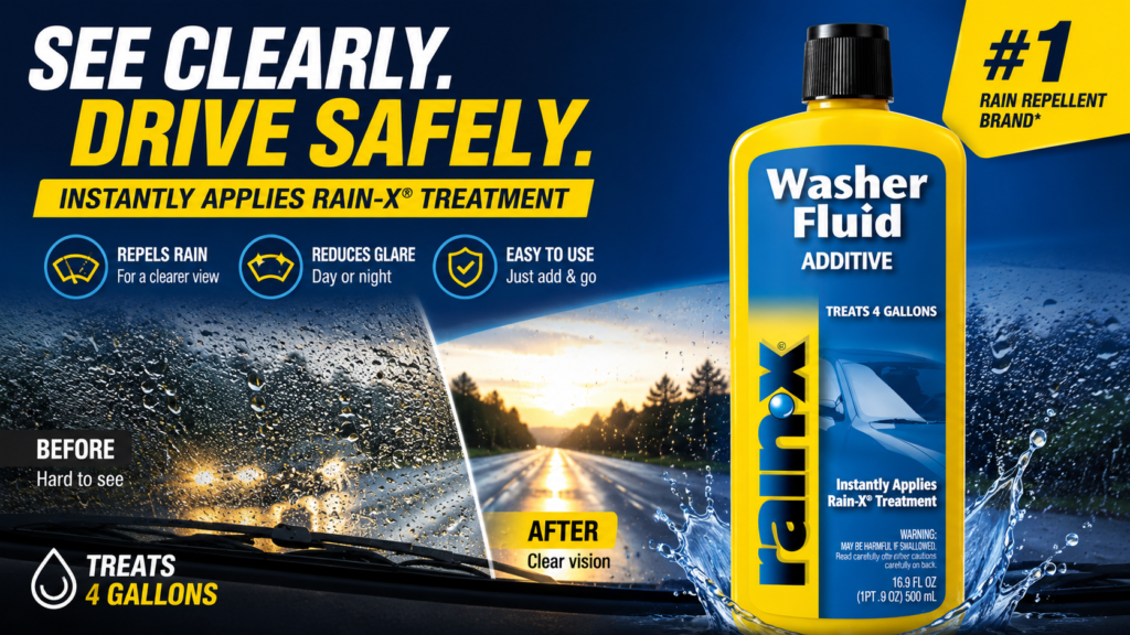 Rain-X Washer Fluid Additive Review – Do I Need It?