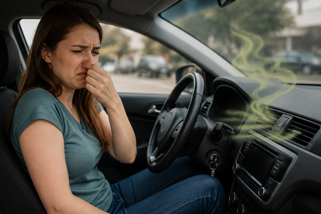 My car stinks. What is that smell coming from? 