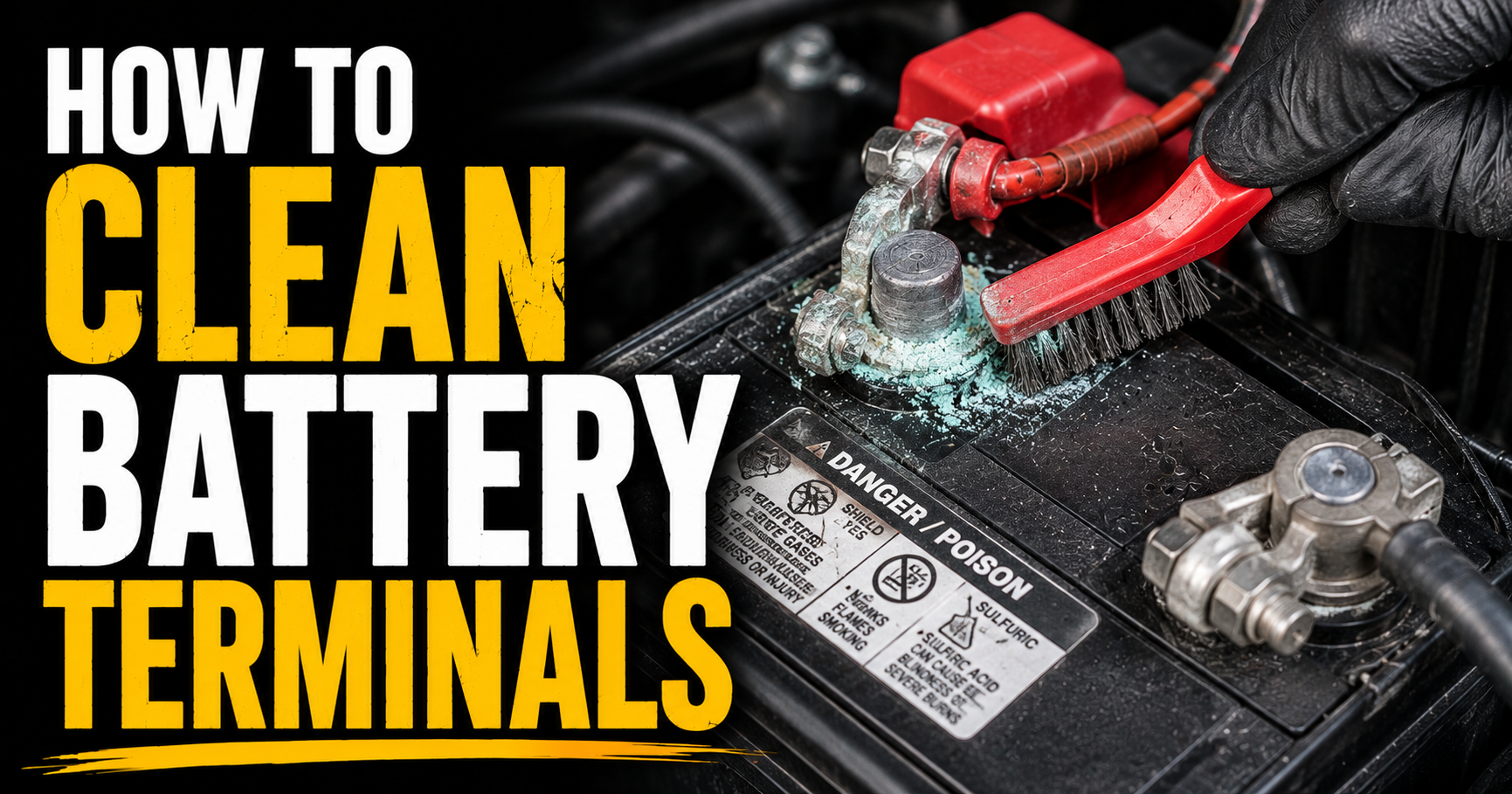How to Clean Battery Terminals – The Right Way in 10 Minutes