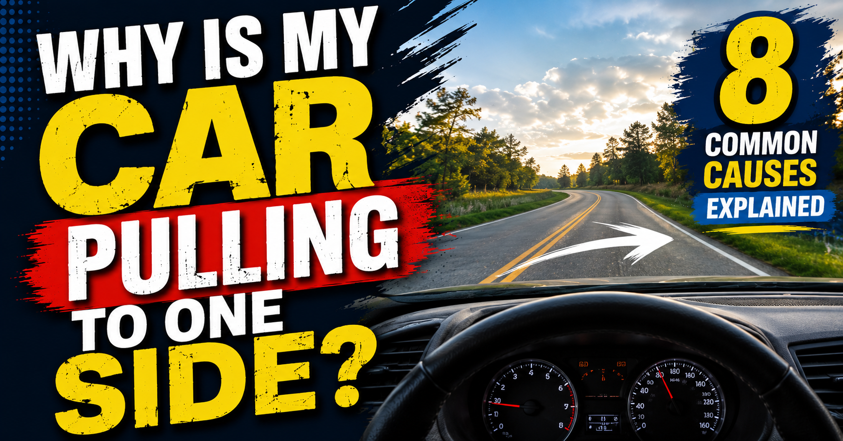 Why Is My Car Pulling to One Side? 8 Common Causes Explained
